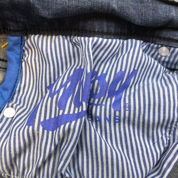 Mugsy Mens Jeans Size 40x32 Studio Blues Classic Blue Dark Wash Denim Casual - Picture 10 of 15